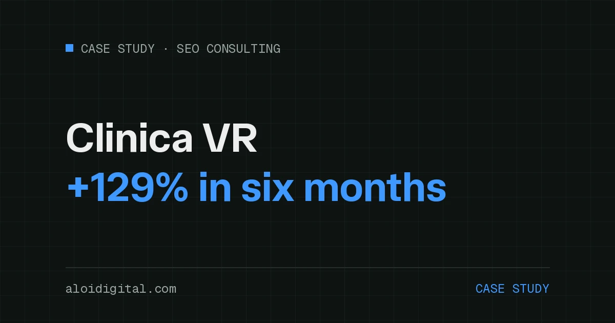 Case study: Clinica VR Catania