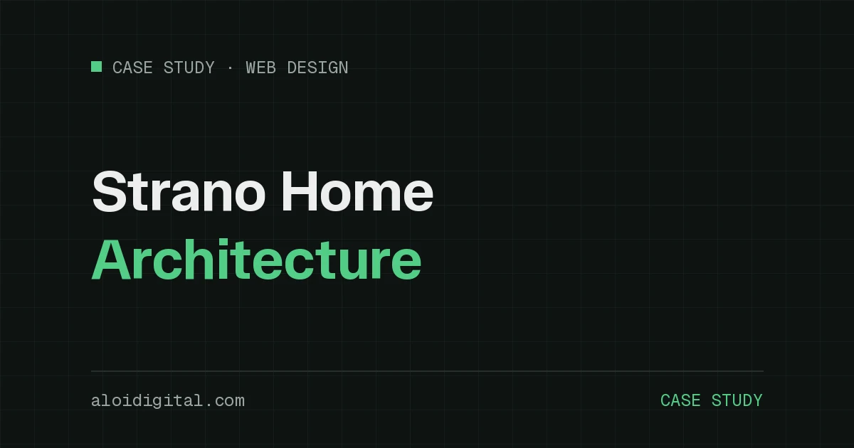 Case study: Strano Home